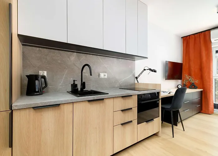 Air Conditioned In With Desk And Parking By Renters * Rzeszów