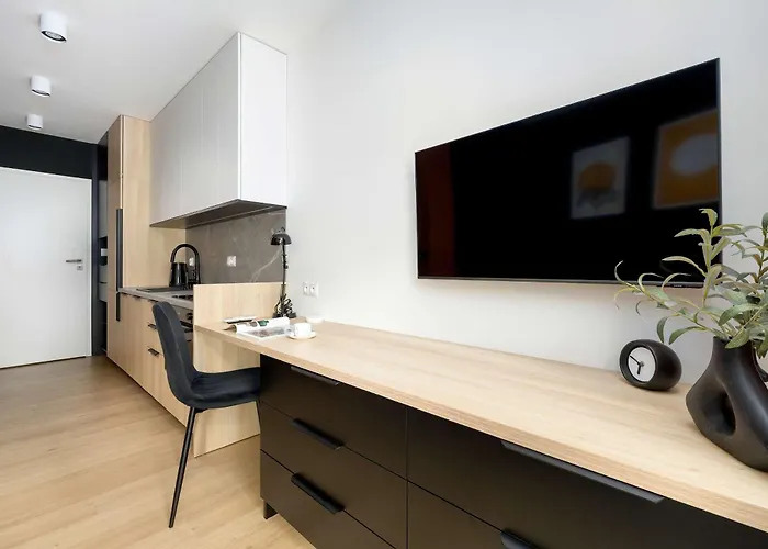 Air Conditioned In With Desk And Parking By Renters * Rzeszów