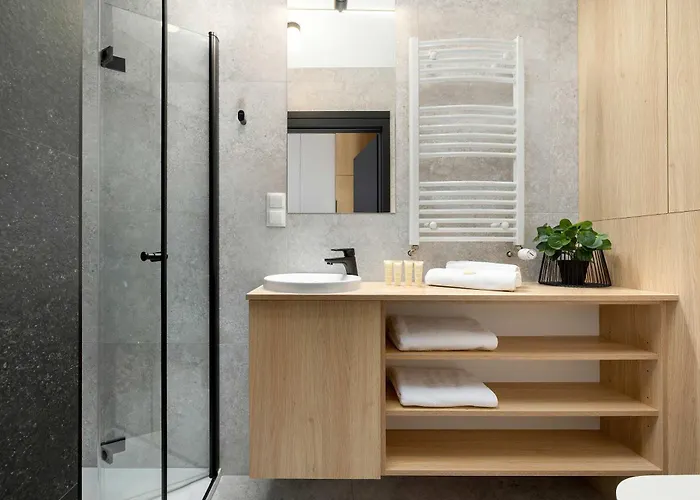 Appartement Air Conditioned In With Desk And Parking By Renters Rzeszów